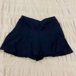 Navy Blue Athletic Skort